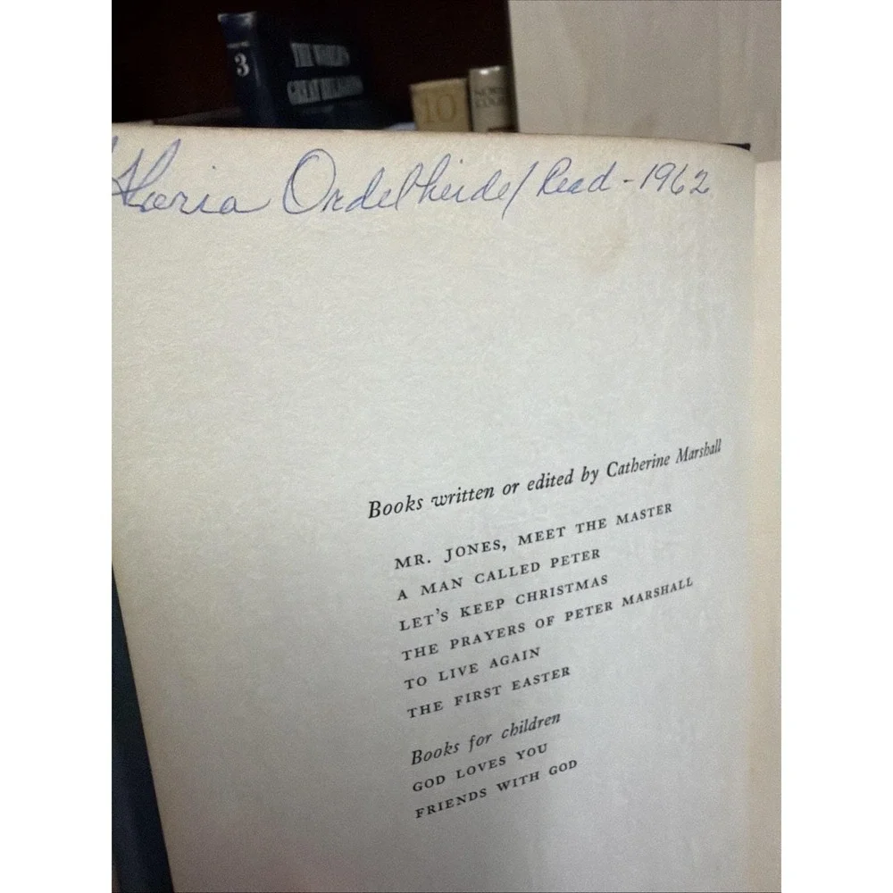 Beyond Our Selves by Catherine Marshall 1961 Hardcover No Dust Cover 1961